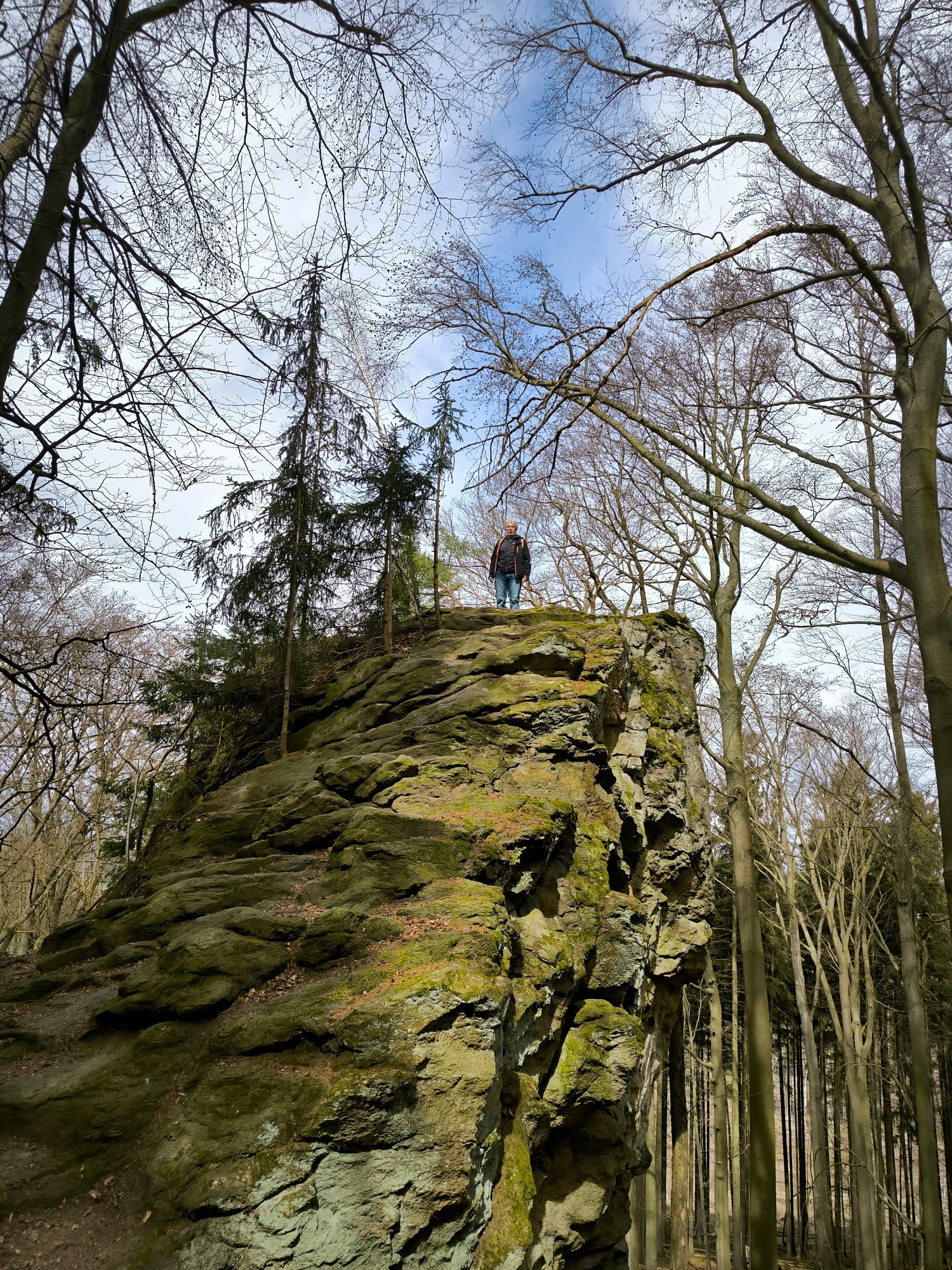 Jana Pourová ve volné přírodě